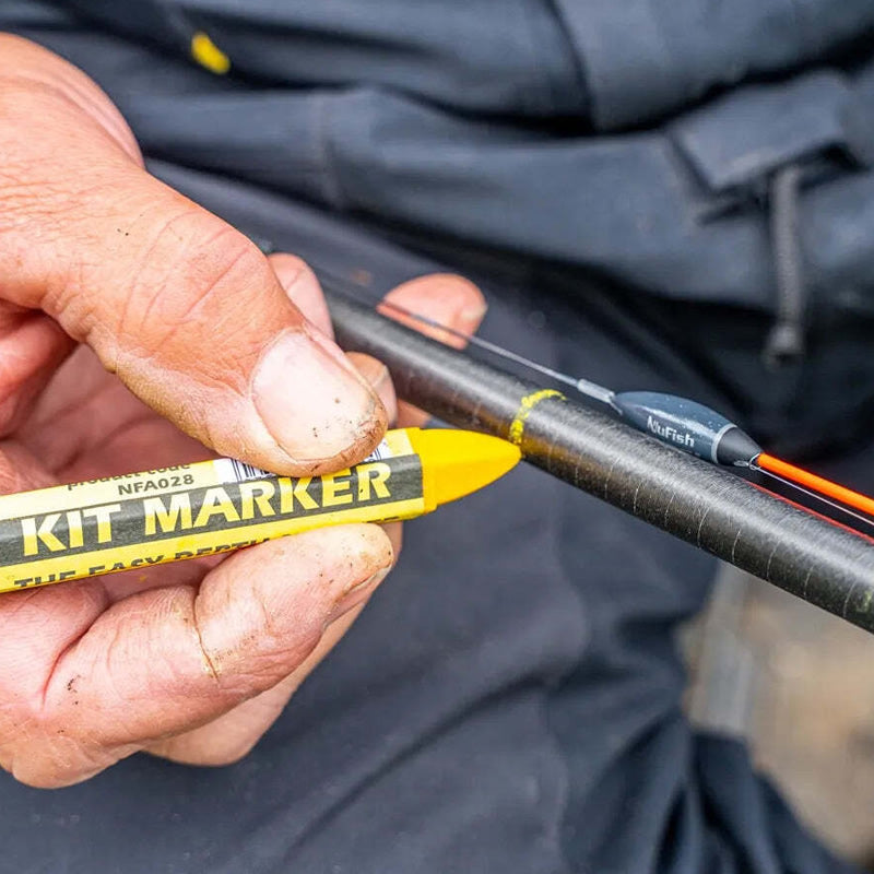 Kit Marker NUFISH Top Kit Marker Carbon Friendly, Galben &amp; Negru