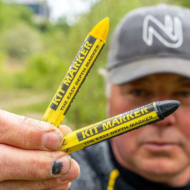 Kit Marker NUFISH Top Kit Marker Carbon Friendly, Galben &amp; Negru