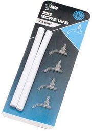 Kit Momeala NASH Zig Screw Small, Clear, 4buc/pac
