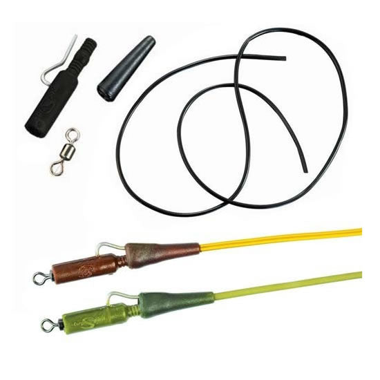 Kit Monturi Plumb Pierdut Carp Spirit Metal Rig Kaki, 3 buc/plic
