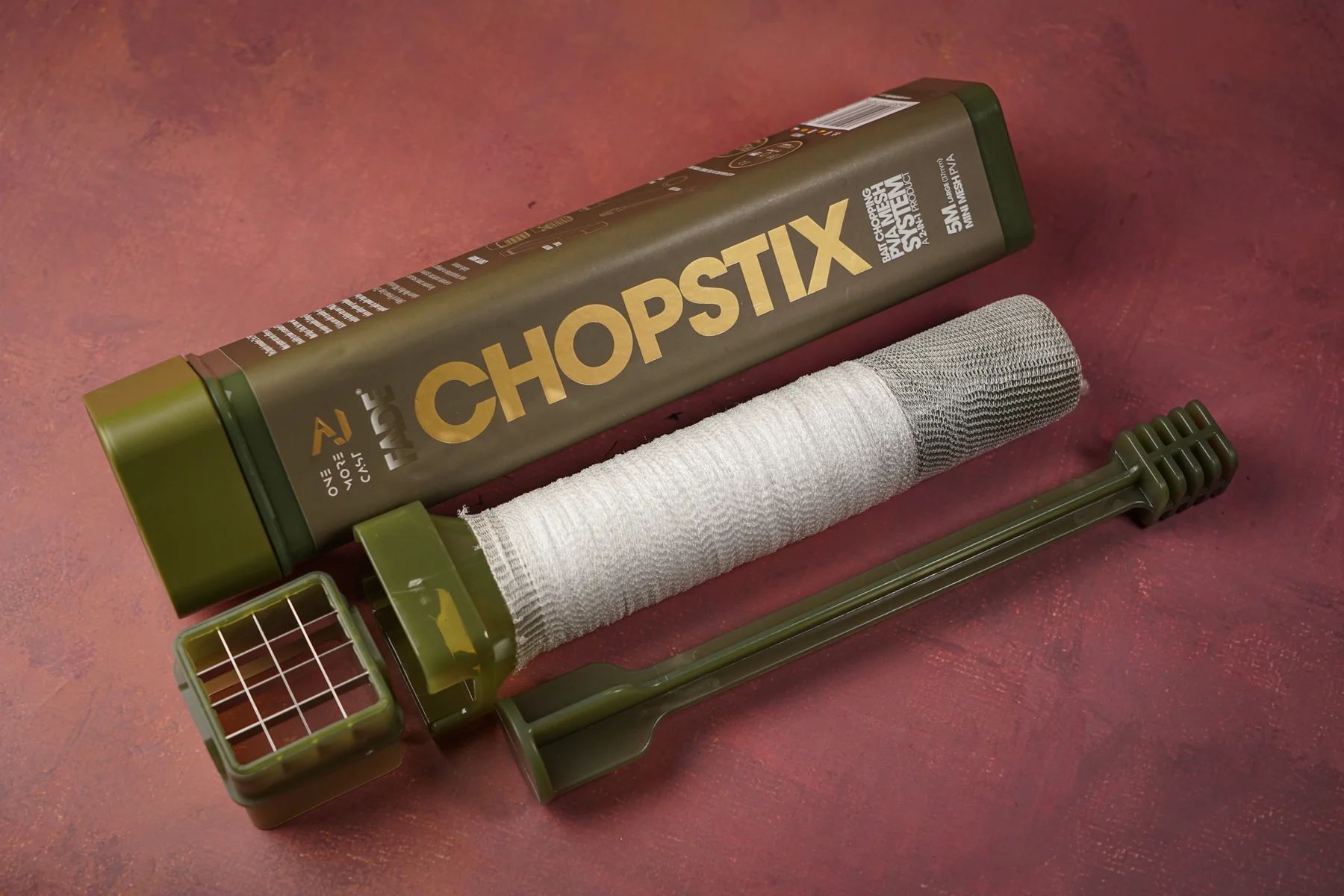 Kit ONE MORE CAST Full PVA System Chopstix Bait Chopping Fade, 37mm, 5m