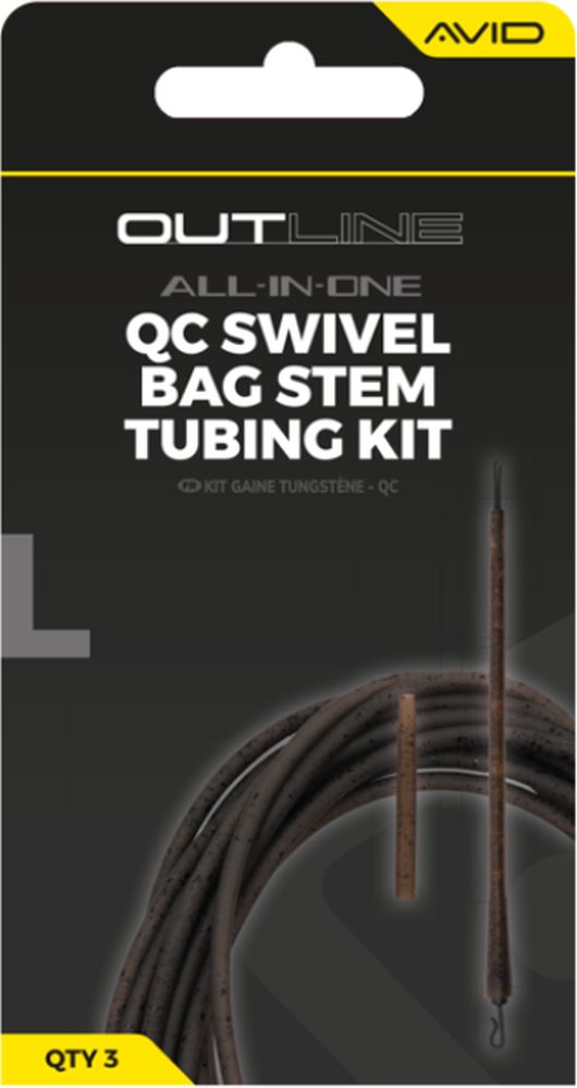 Kit Outline Bag Stem Tungsten Tubing Kit QC, 3buc/pac