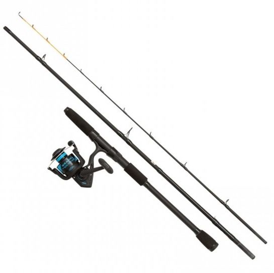 Kit Penn Combo Wrath Boat Squid, 150g, 2.13m, 3seg