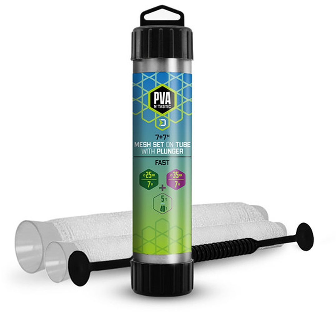 Kit Plasa Solubila PVA Delphin N'Tastic Quick Set 7+7m, 25+35mm