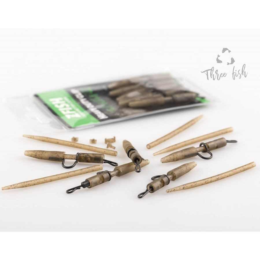 Kit Plumb Pierdut ZFISH Heavy Duty Clip Complete Pin Set 40 mm, 5buc/pac