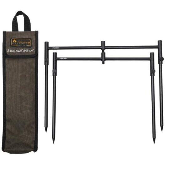 Kit Prologic Buzz Bar Avenger Pentru 3 Posturi + Husa