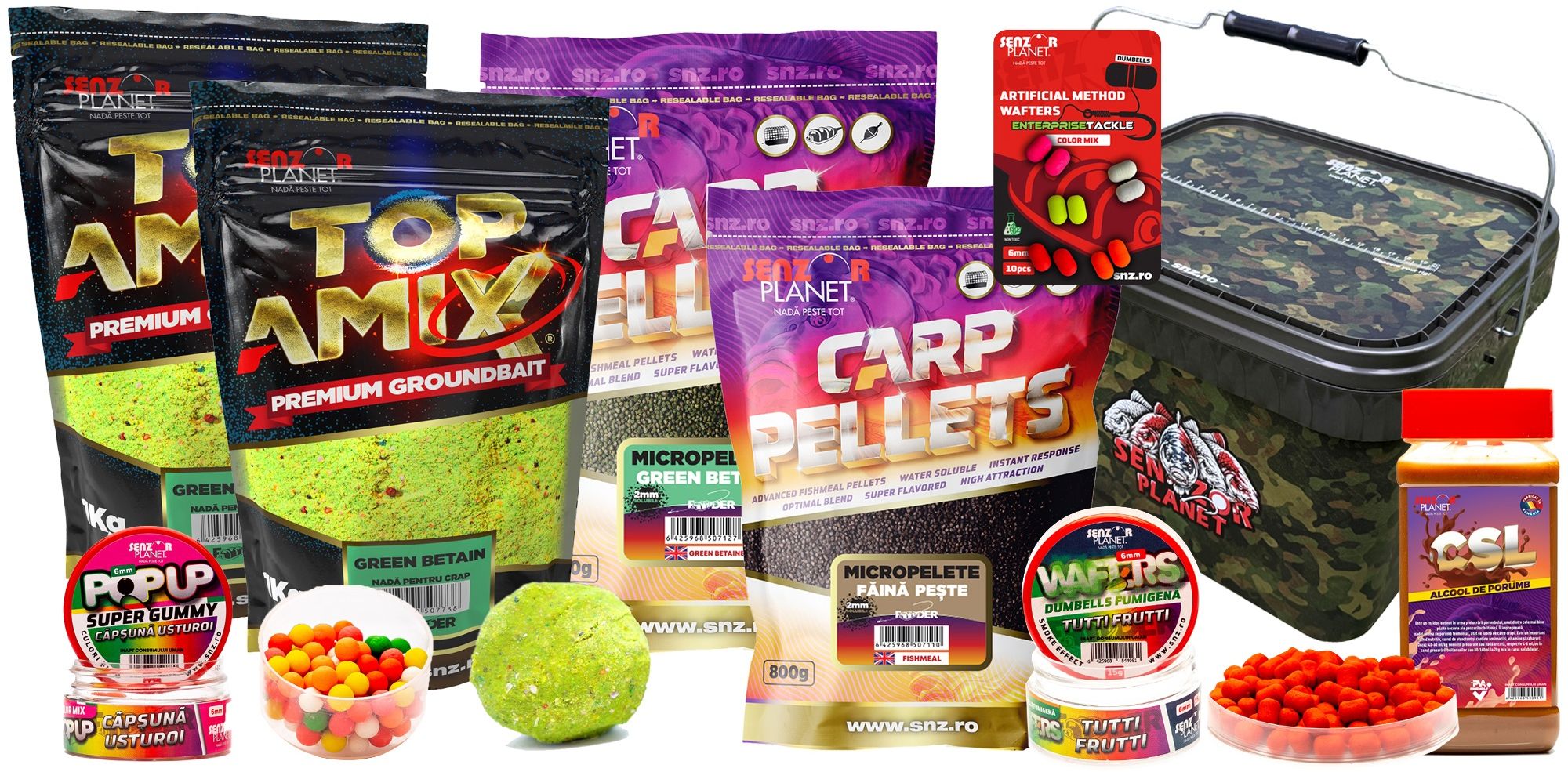 Kit SENZOR Complet Crap Pentru Primavara