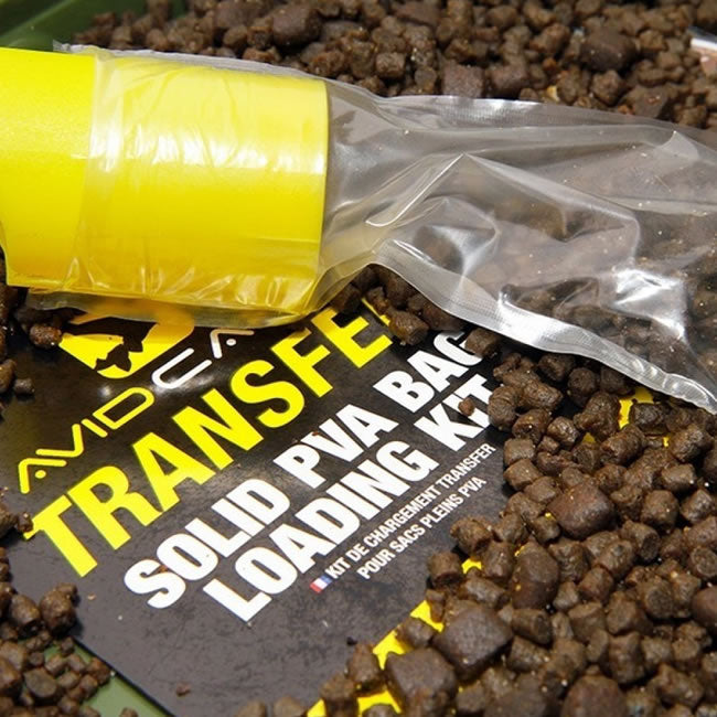 Kit Saculeti Solubili Avid Carp Transfer Bag Loading Kit, L