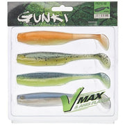 Kit Shad Gunki Peps II, Clear Water, 7cm, 4buc/plic