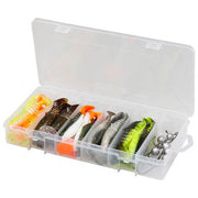 Kit Spinning Shad + Jig + Cutie Savage Gear Cannibal, Mixed Colors, 5.5cm/6.8cm, Model S, 36buc accesorii/cutie