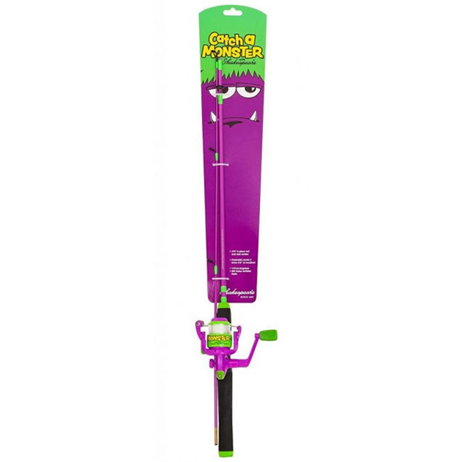 Kit Spinning pentru Copii SHAKESPEARE Catch a Monster Spin Purple