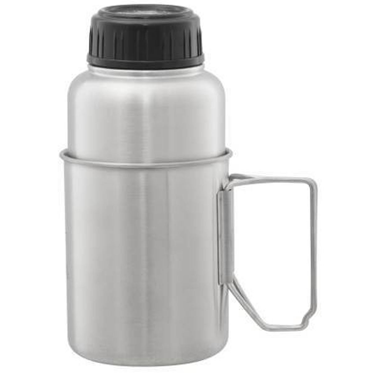 Kit Sticla 0.95L &amp; Gamela 0.7L Helikon Tex Stainless Steel