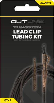 Kit Varnis AVID Outline Lead Clip Tungsten Tubing Kit, 2buc/pac