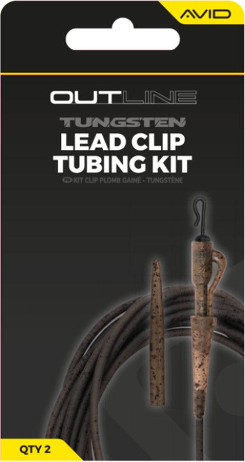 Kit Varnis AVID Outline Lead Clip Tungsten Tubing Kit, 2buc/pac