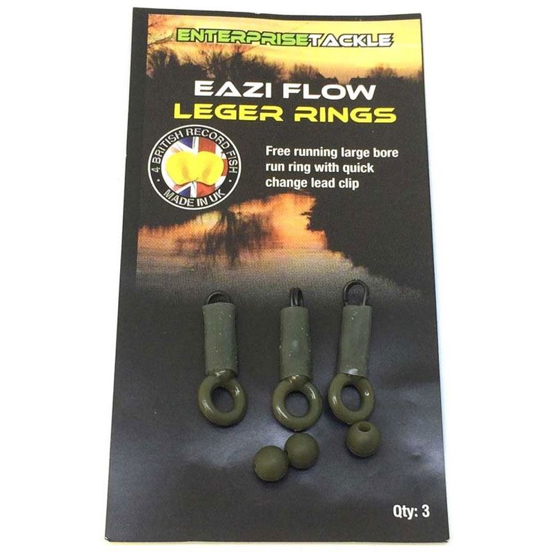 Kit montura Enterprise Tackle running rig Eazi Flow Leger Rings