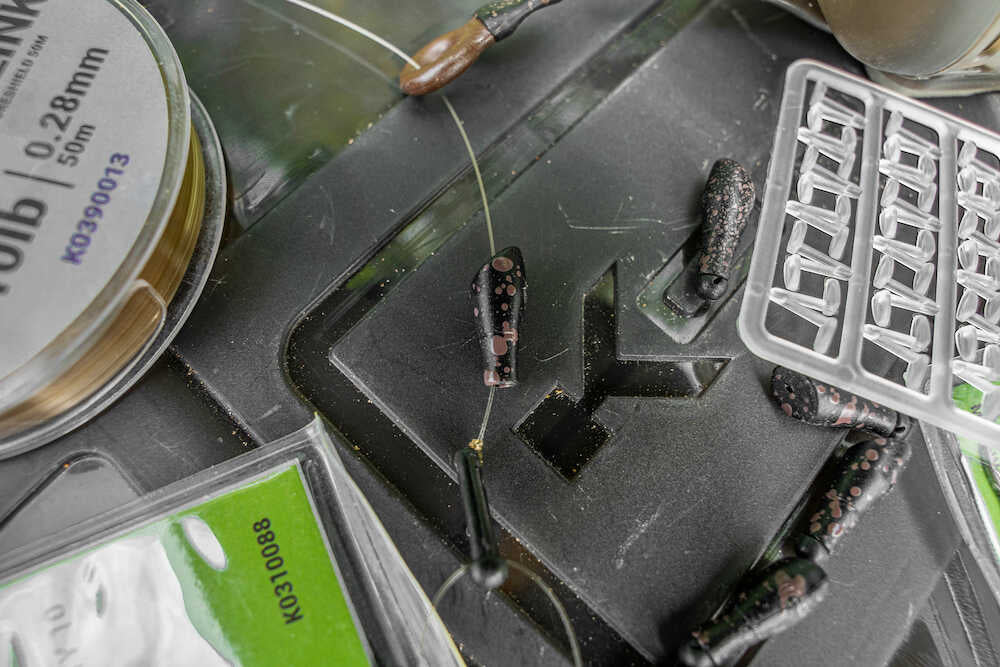 Korum Camo Quick Change Bead - Anti Tangle, 8buc/plic