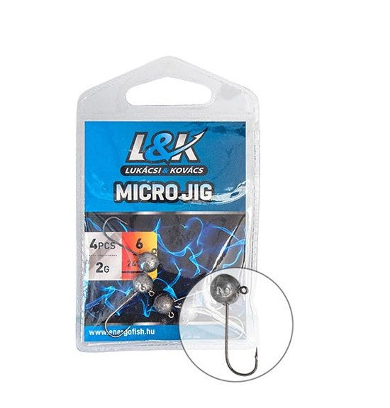 L and K MICRO JIG 2412 Nr.6 2g 4buc/plic