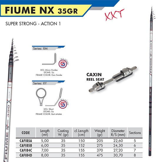 LANSETA BOLOGNEZA COLMIC FIUME NX GEN 350 7M 35GR