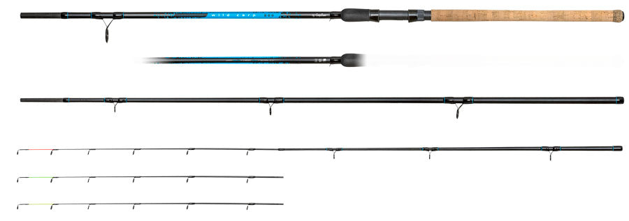 LANSETA CARP ZOOM WILD CARP FEEDER 3+3SEG