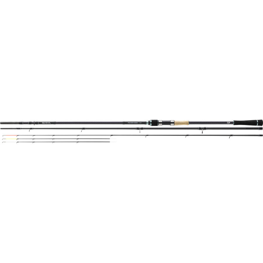 LANSETA DAIWA 3SEG 3VARFURI POWERMESH FEEDER 3.60M/100G