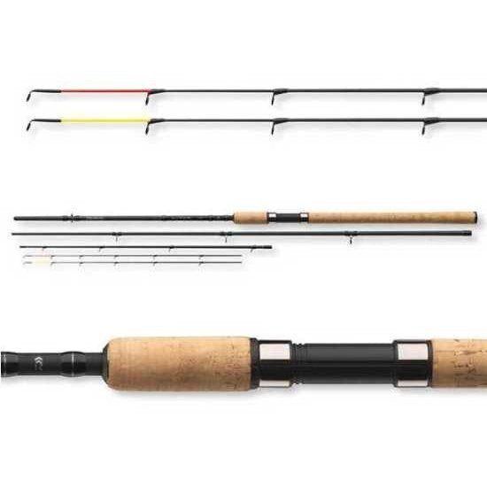 LANSETA DAIWA BLACK WIDOW FEEDER 3.30M/100G 3+2SEG