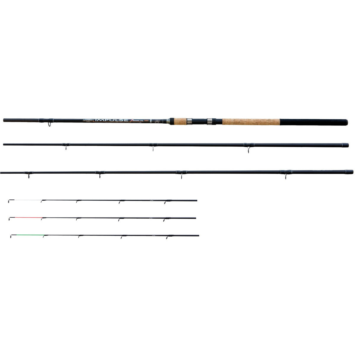  LANSETA FEEDER LINEAEFFE 3+3BUC IMPULSE II FEEDER 3,60M/90G