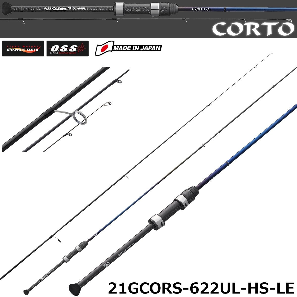 LANSETA GRAPHITELEADER CORTO LIMITED 21GCORS-622UL-HS-LE 1.88M 2G 2SEG