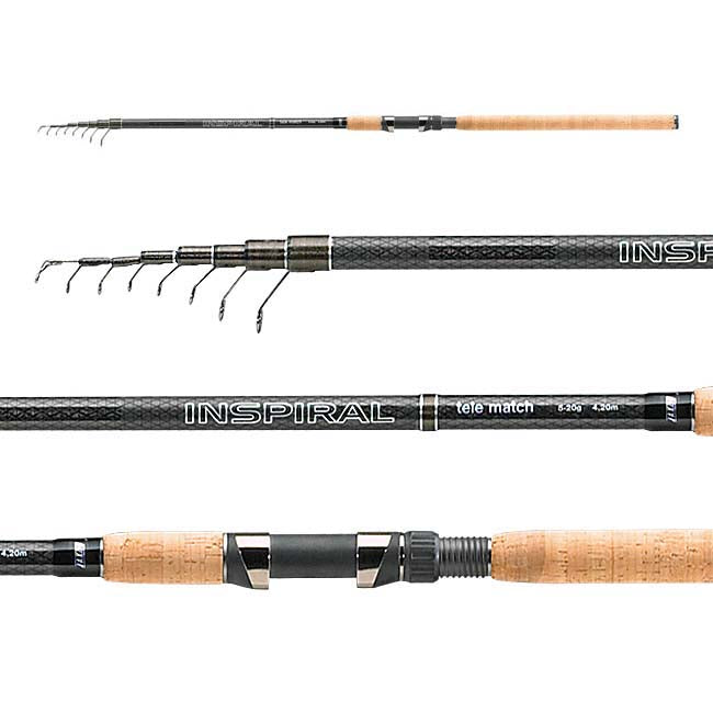 LANSETA JAXON INSPIRAL TELE MATCH 3.90M 20GR