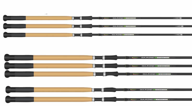 LANSETA MAVER DIAMOND FEEDER 2 ML 10FT 3.3M 2 SEGMENTE 60GR MEDIUM LIGHT