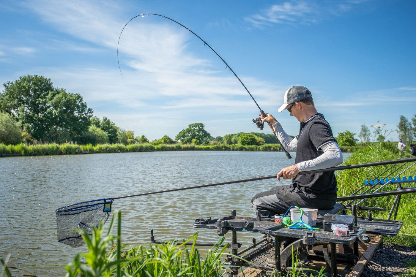 LANSETA PRESTON ASCENSION FEEDER 4.00M 120G 3+3SEG