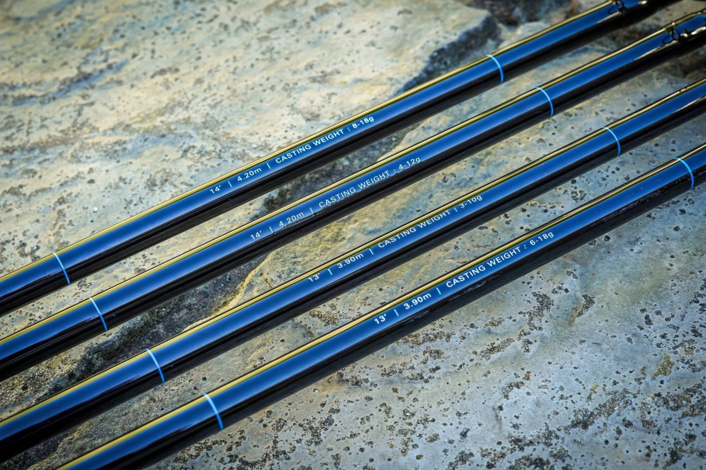 LANSETA PRESTON CARBONACTIVE SUPERA FLOAT 13FT 3.96M 3-10G 3SEG