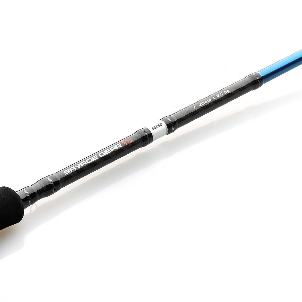 LANSETA SAVAGE GEAR SGS2 ULTRA LIGHT GAME 1.98M 0-5G 2SEG