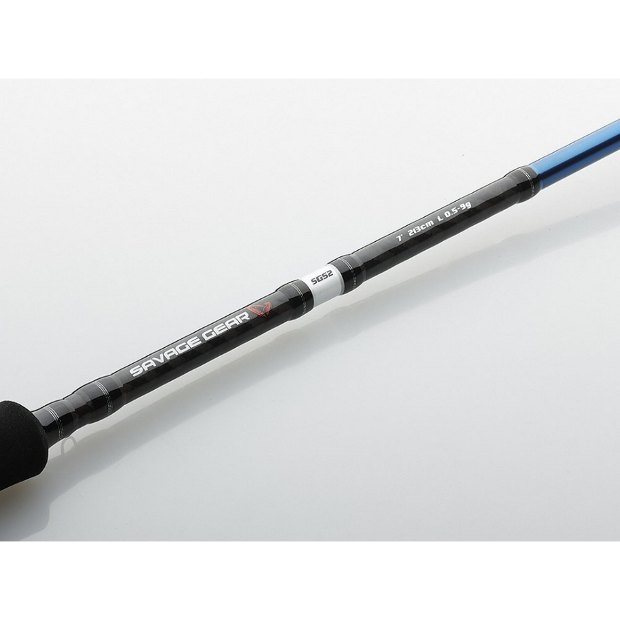 LANSETA SPINNING SAVAGE GEAR SGS2 ULTRA LIGHT GAME 2.13M 0.5-9G 2SEG