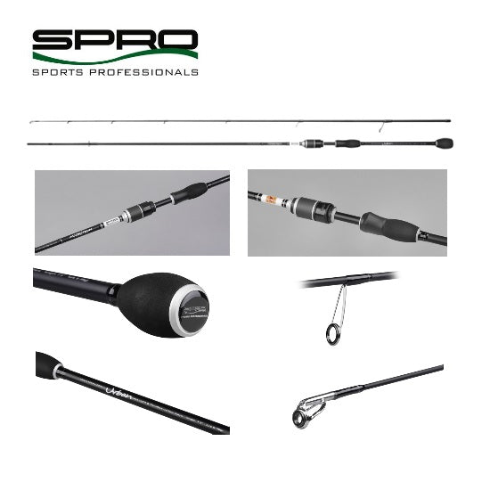 LANSETA SPRO ADDICTION MICRO CRANK 1.98M 3-18 GR 2BUC