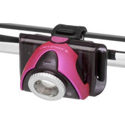 LANTERNA BICICLETA LED LENSER SEO B3 PINK 100LM 3XAAA