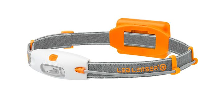 LANTERNA CAP LED LENSER NEO ORANGE 90LM 3XAAA