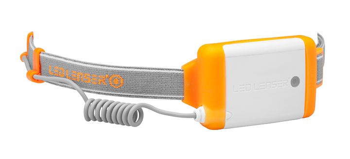 LANTERNA CAP LED LENSER NEO ORANGE 90LM 3XAAA