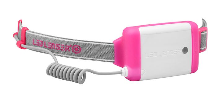 LANTERNA CAP LED LENSER NEO PINK 90LM 3XAAA