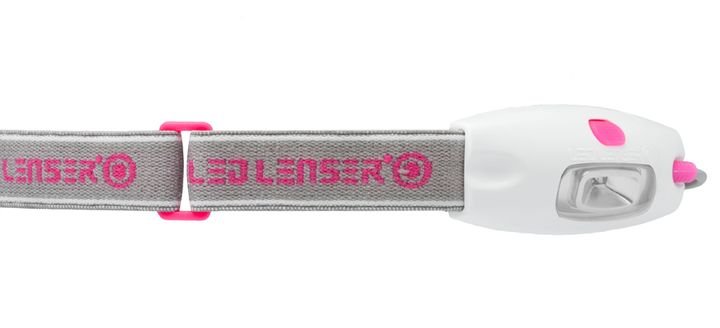 LANTERNA CAP LED LENSER NEO PINK 90LM 3XAAA