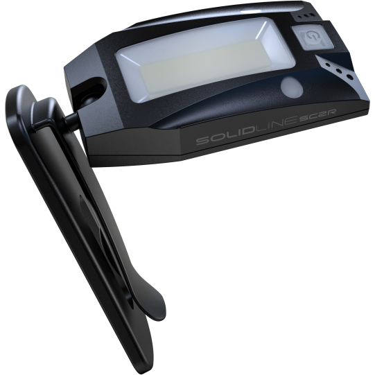 LANTERNA LED LENSER CU CLIPS SOLIDLINE SC4R 200 LUMENI
