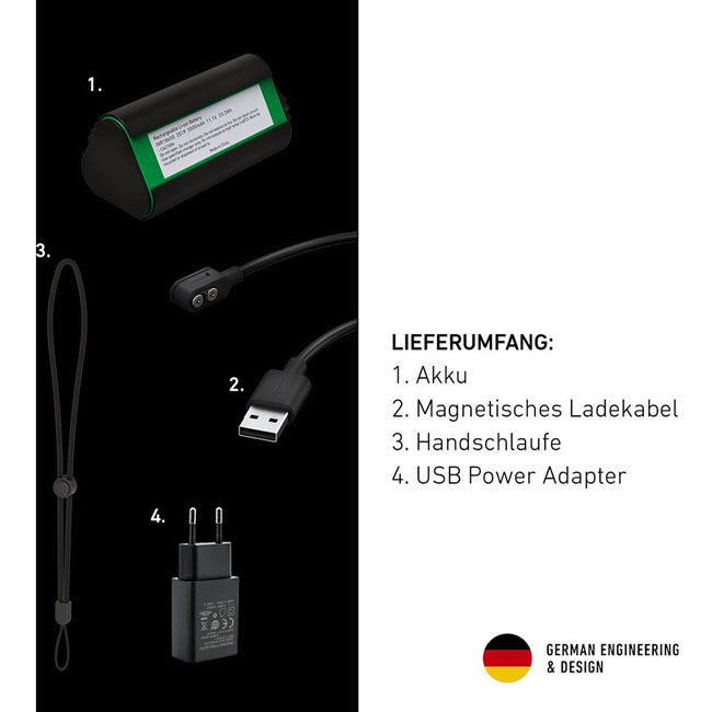 LANTERNA LED LENSER P18R WORK 4500LM/LI-ION + INCARCATOR