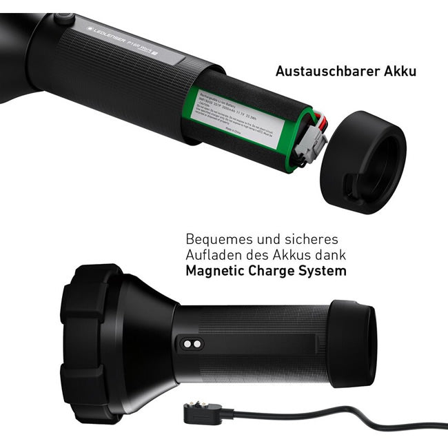 LANTERNA LED LENSER P18R WORK 4500LM/LI-ION + INCARCATOR