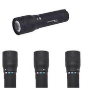 LANTERNA LED LENSER P7QC 220LM/4XAAA + HUSA