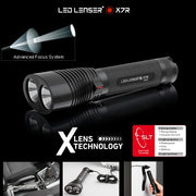 LANTERNA LED LENSER X7R 500LM + INCARCATOR