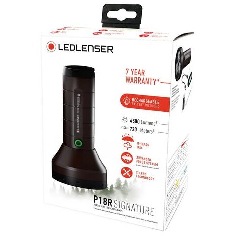 LANTERNA LEDLENSER P18R SIGNATURE 4500LM/LI-ION CABLU USB