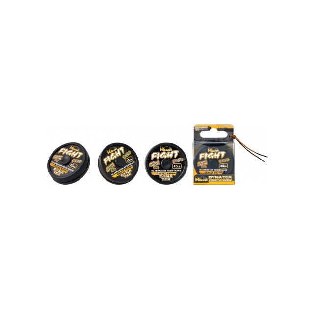 LEADCORE  K-KARP DT FIGHT-CORE 5M 45LB CAMO BROWN