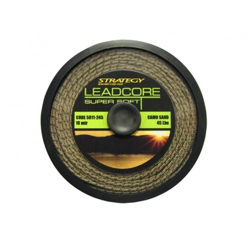LEADCORE STRATEGY 45LBS/10M CAMOU WEED 