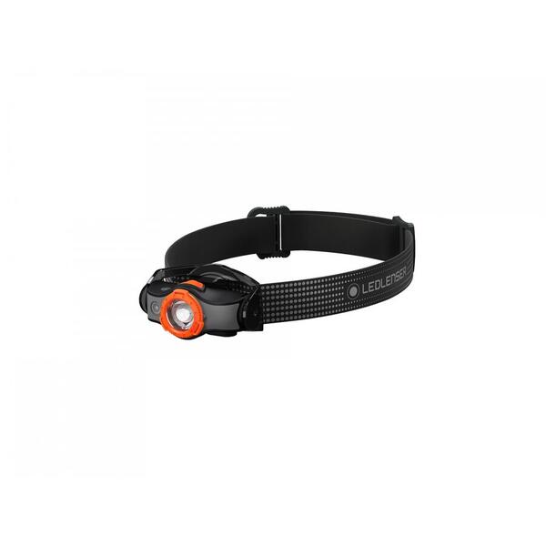  LEDLENSER LANTERNA CAP MH5 BLACK/ORANGE 400LM/ACU. 