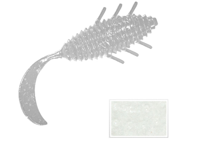 LEFTAIL COLMIC 3.5'' 8.9cm ALBINO WHITE GLOW FLUO