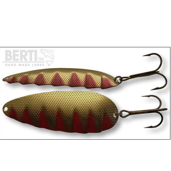 LINGURA OSCILANTA BERTILURE LINX XXL GOLD AMPRENTA PATRATE 7.8CM 13GRAME
